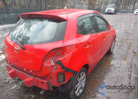 2013 Mazda Mazda2 Touring z USA, uszkodzony, nr VIN JM1DE1LY5D0158589